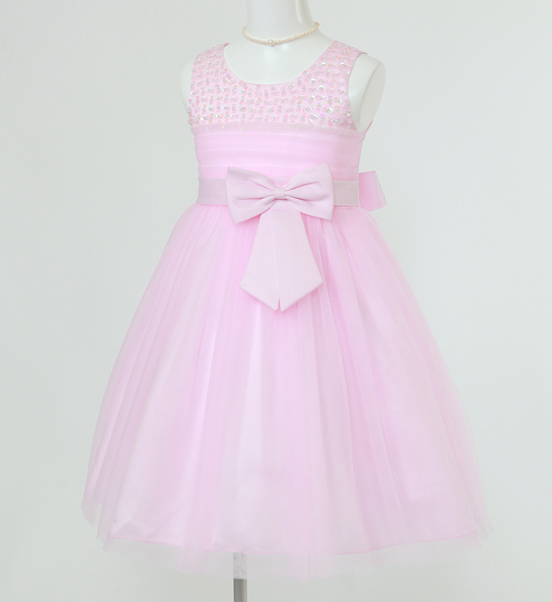 子供ドレス「エチュード」ピンク P2001