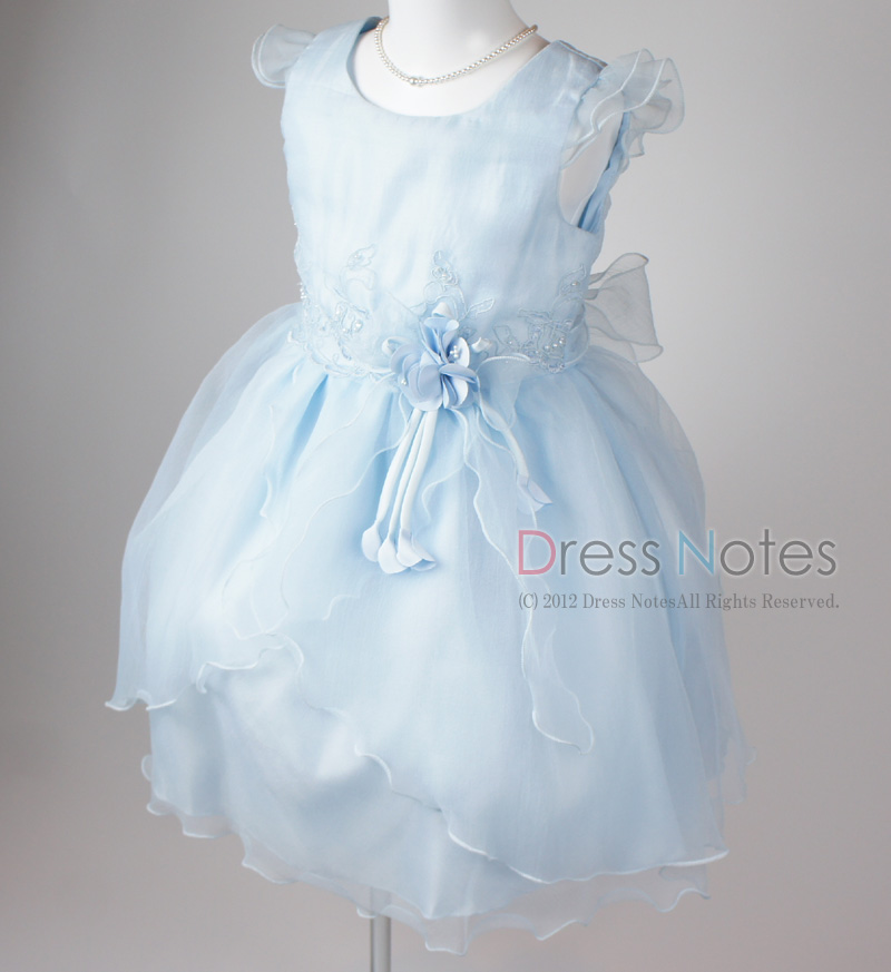子供ドレス「スカルラッティ」ブルー G8001