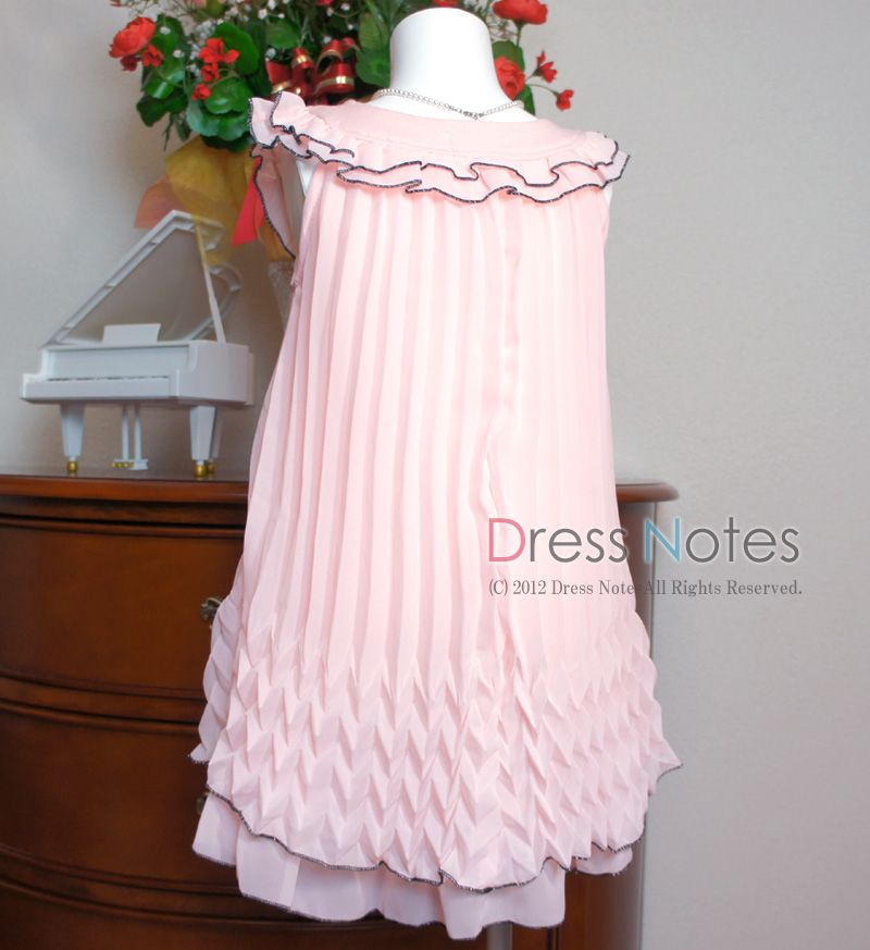 子供ドレス「サーシャ」ピンク A8002-1