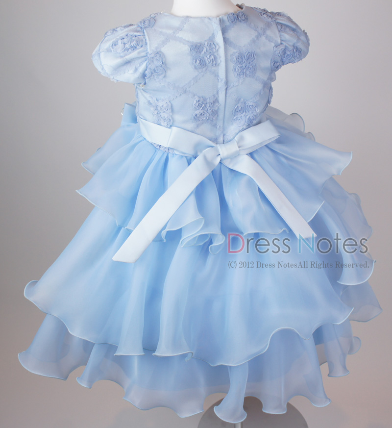 子供ドレス「フォーレ」ブルー H8005-4