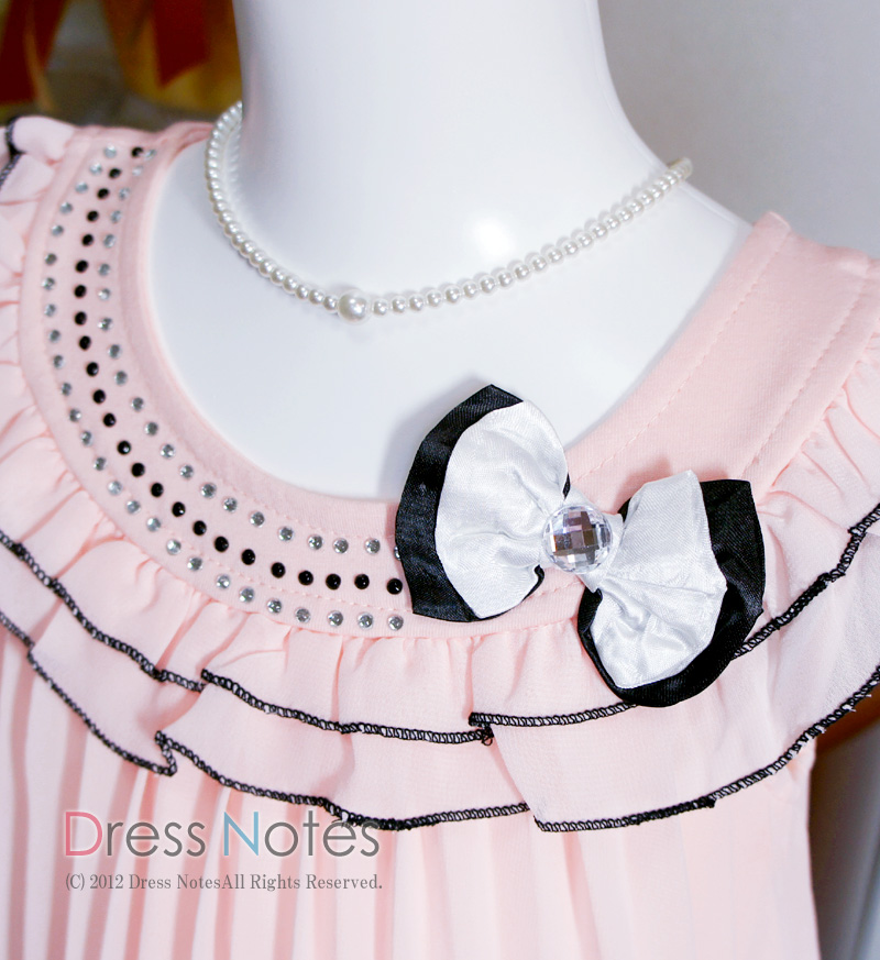子供ドレス「サーシャ」ピンク A8002-2