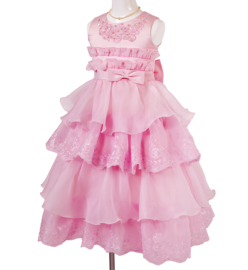 子供ドレス「リエラ」ピンク