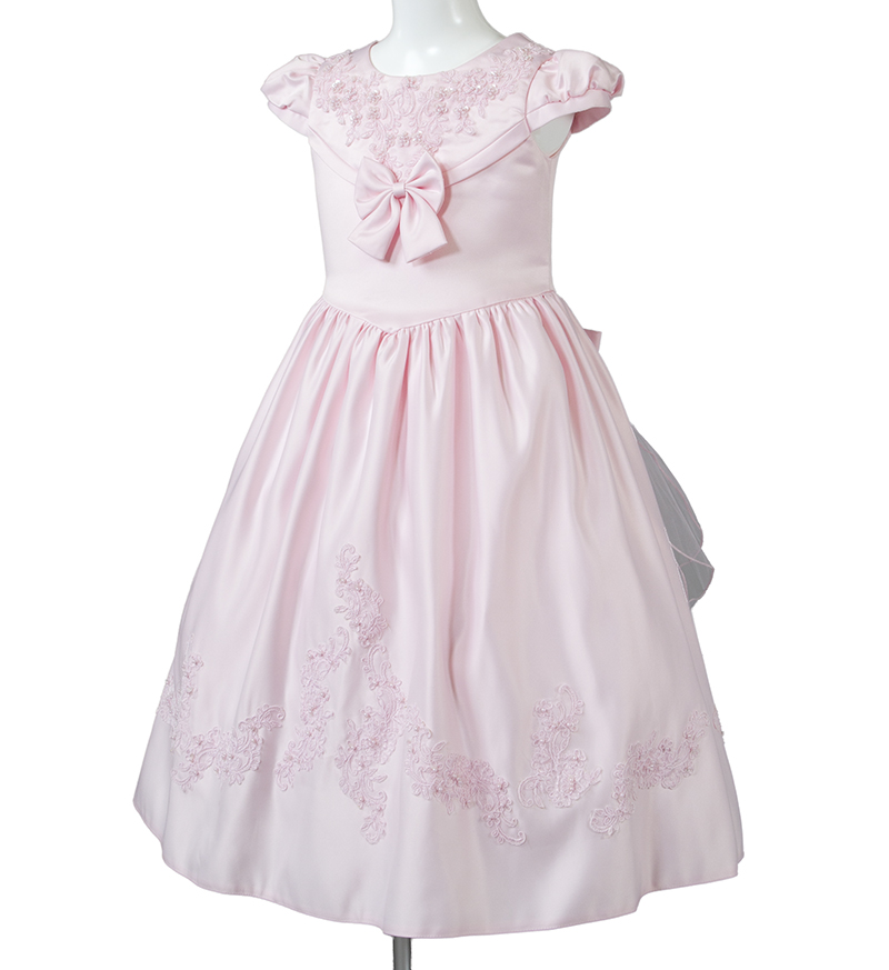 子供ドレス「ウノ２」ピンク G8002_2-1