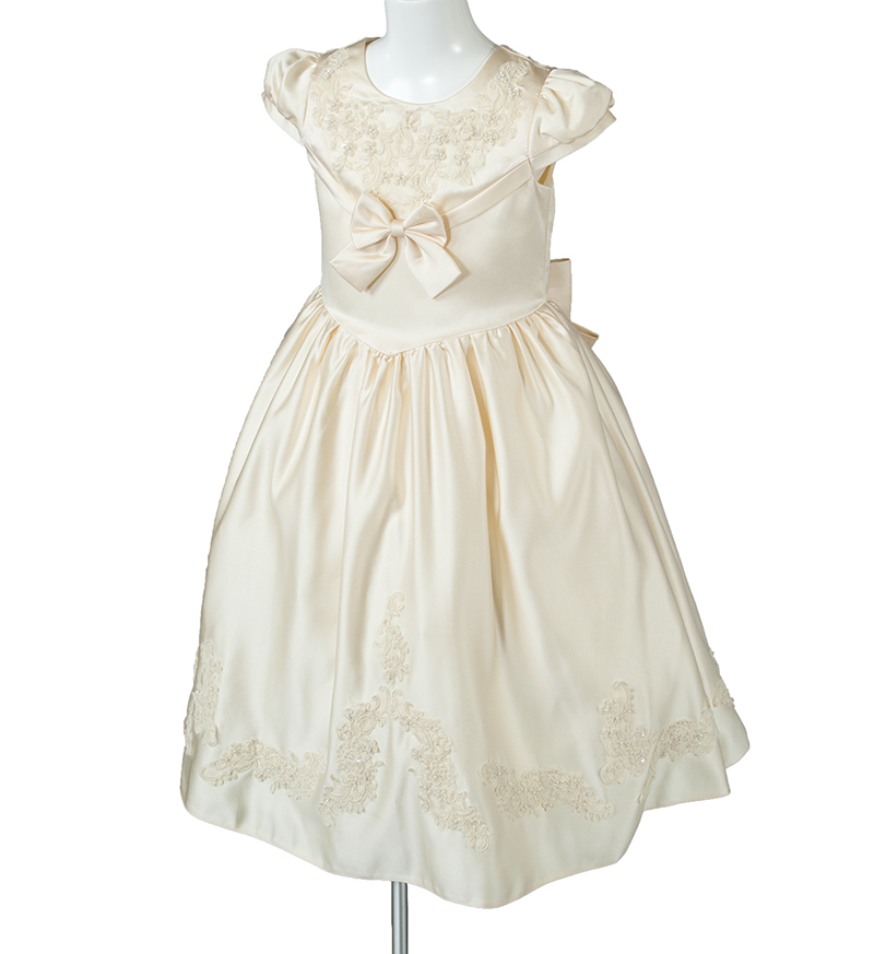 子供ドレス「ウノ２」アイボリー G8003_2-1
