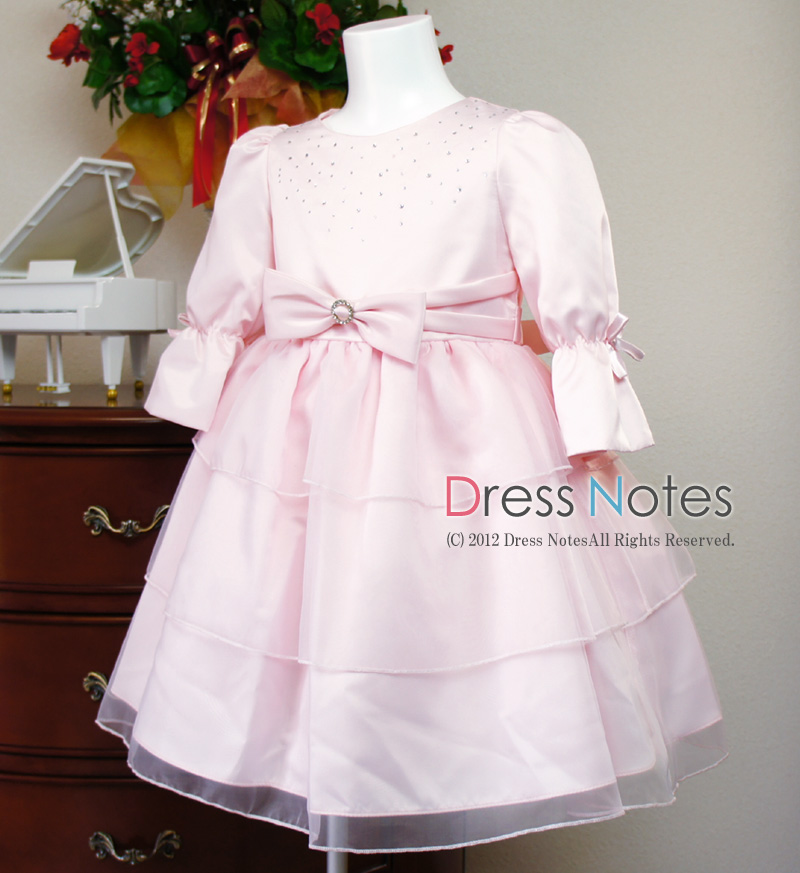 子供ドレス「メレンゲ」ピンク A8004