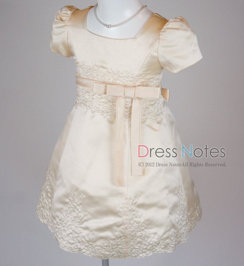 子供ドレス「オラトリオ」アンティックホワイト D8009