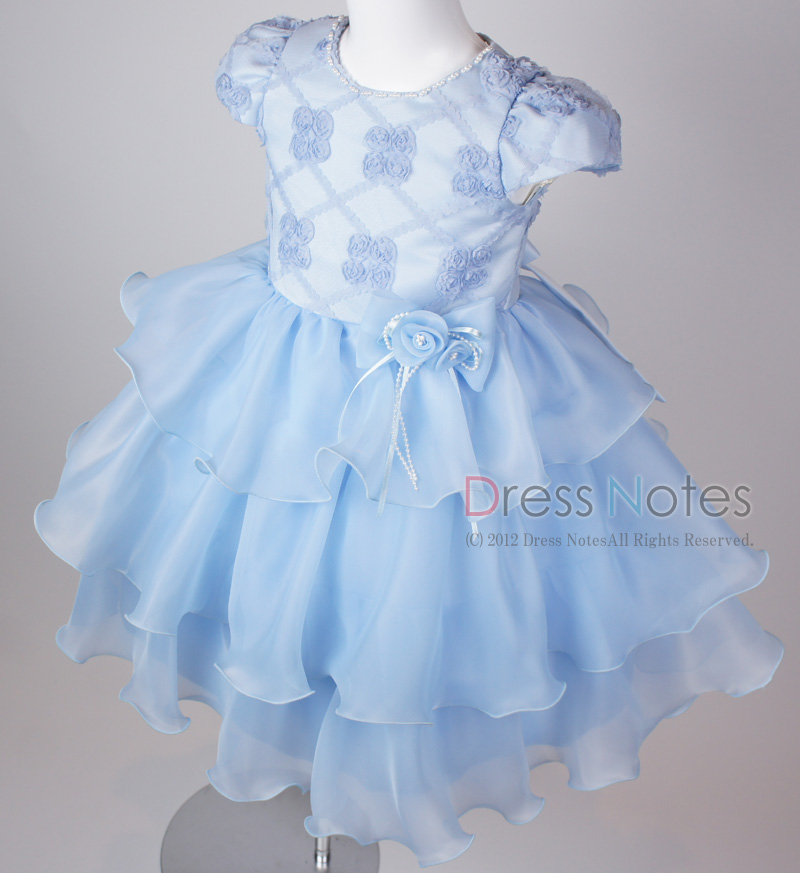 子供ドレス「フォーレ」ブルー H8005