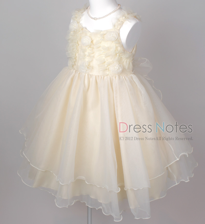 子供ドレス「アイベル」ライトレモン G8007