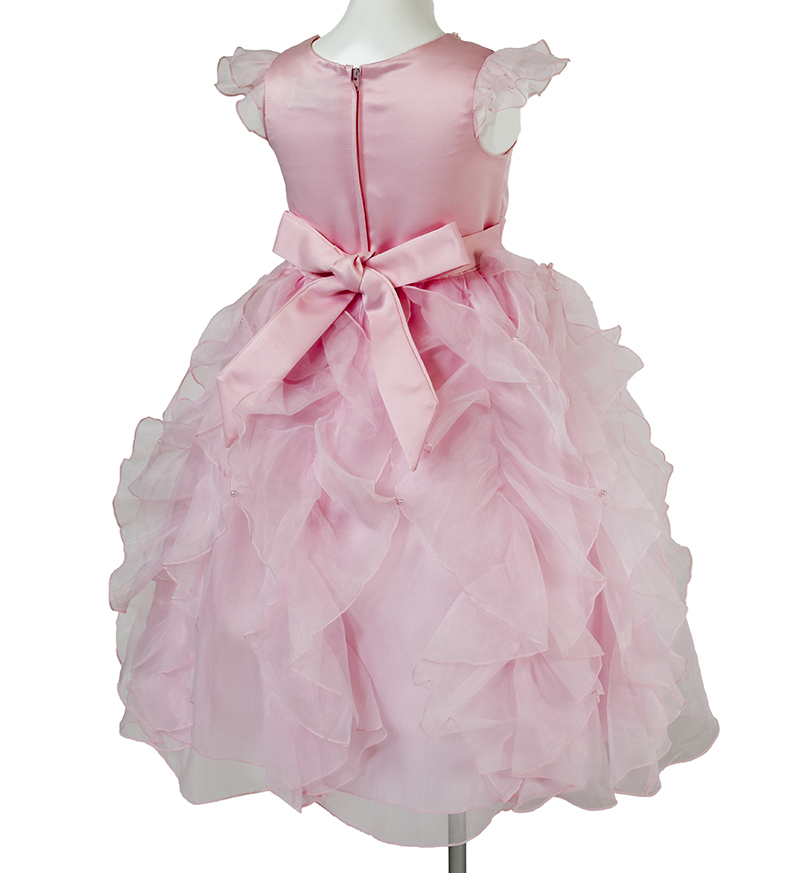 子供ドレス「サイア」ピンク-5