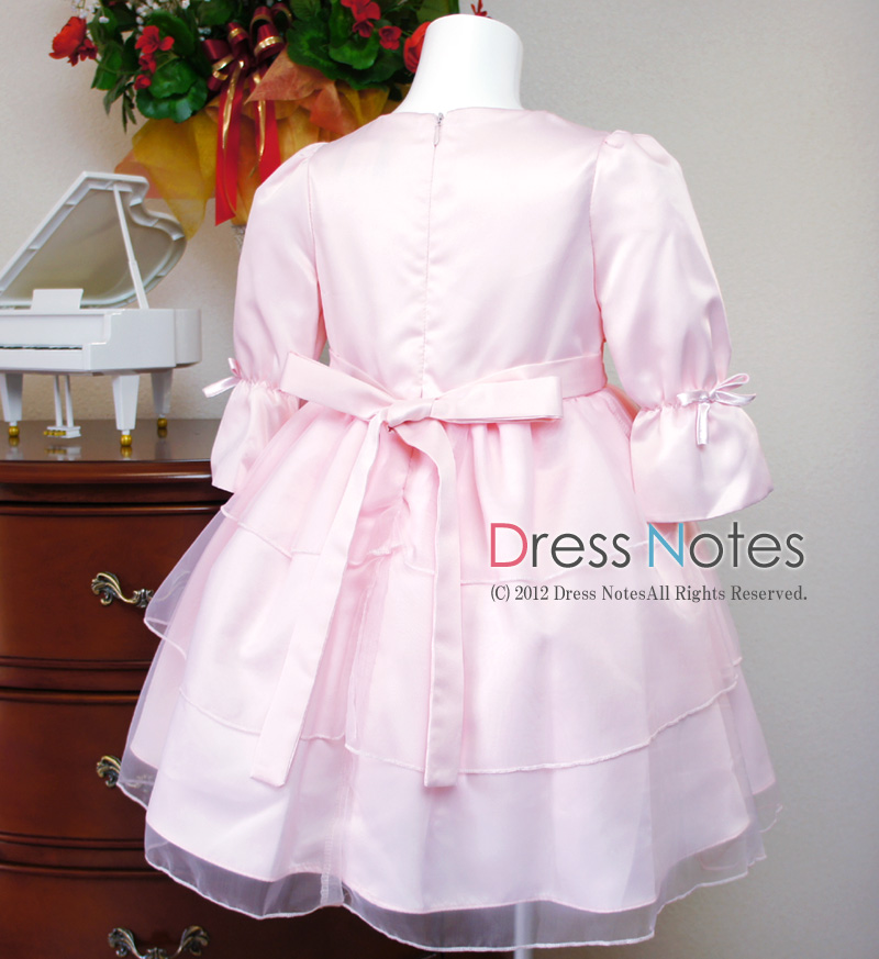 子供ドレス「メレンゲ」ピンク A8004-5