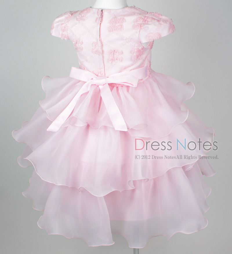 子供ドレス「フォーレ」ピンク H8004-4