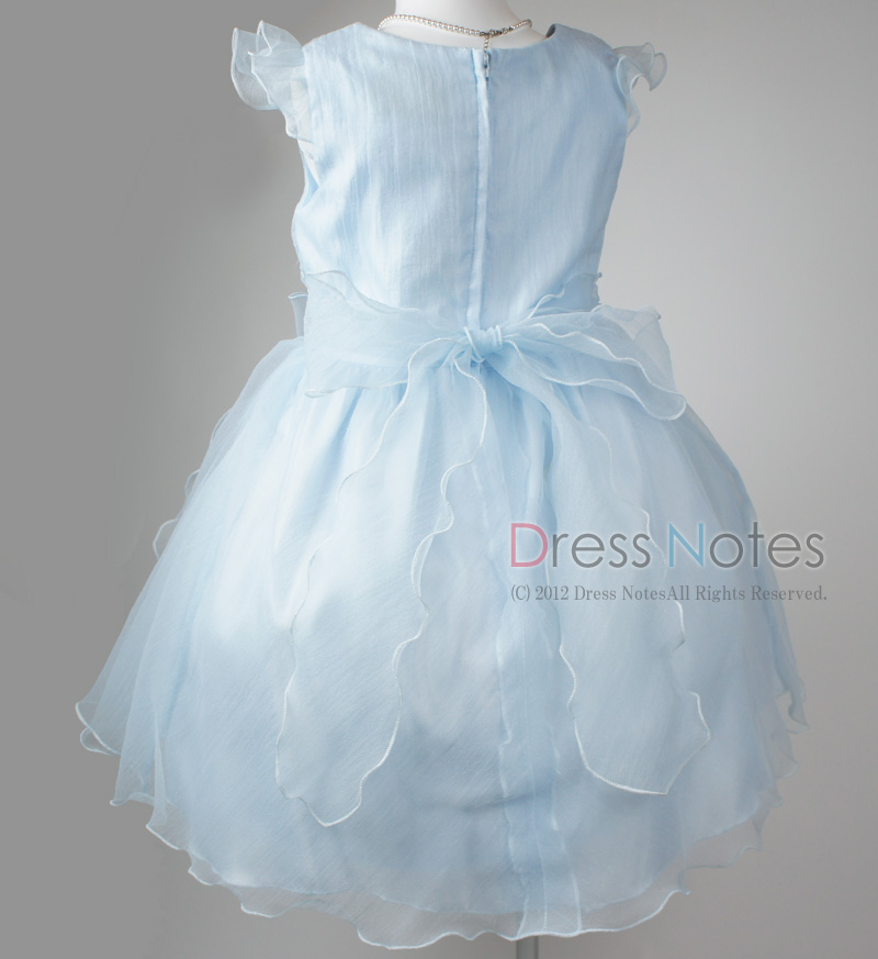 子供ドレス「スカルラッティ」ブルー G8001-4