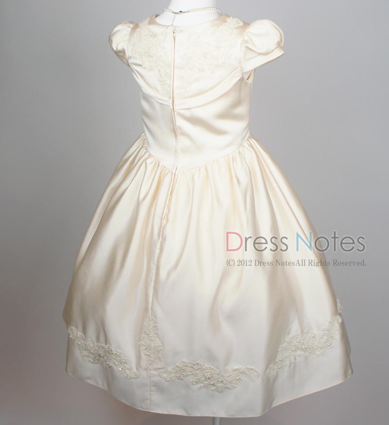 子供ドレス「ウノ」アイボリー G8003-4