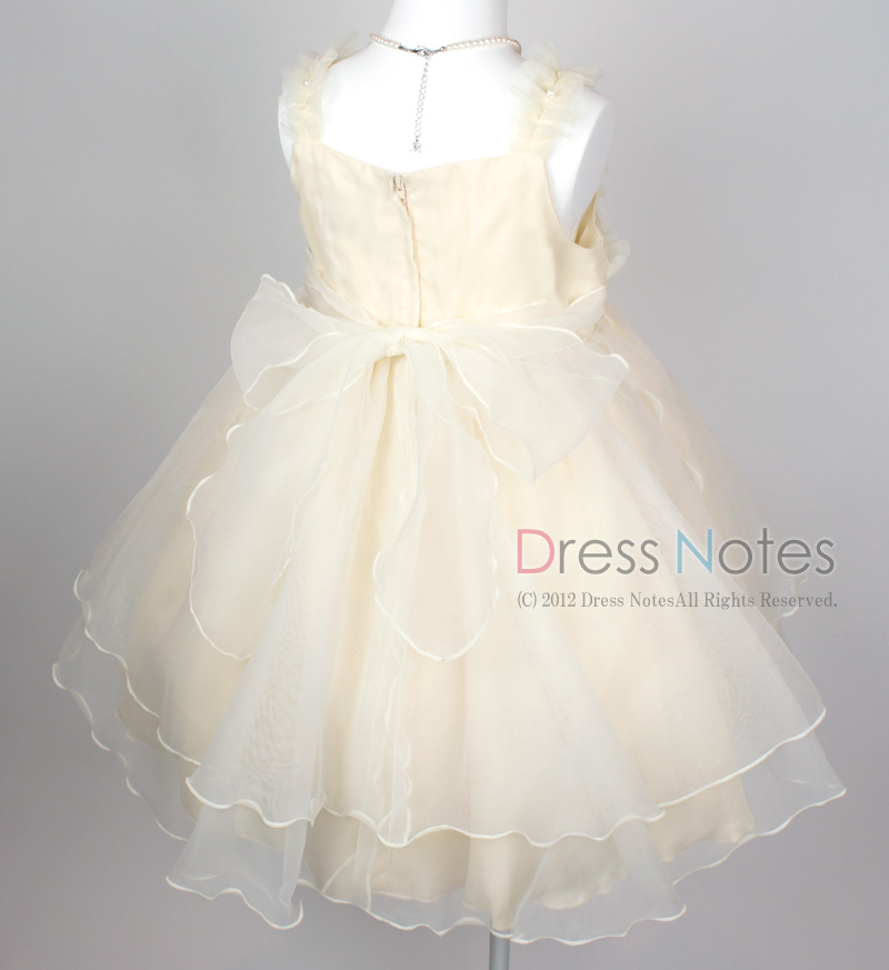子供ドレス「アイベル」ライトレモン G8007-4
