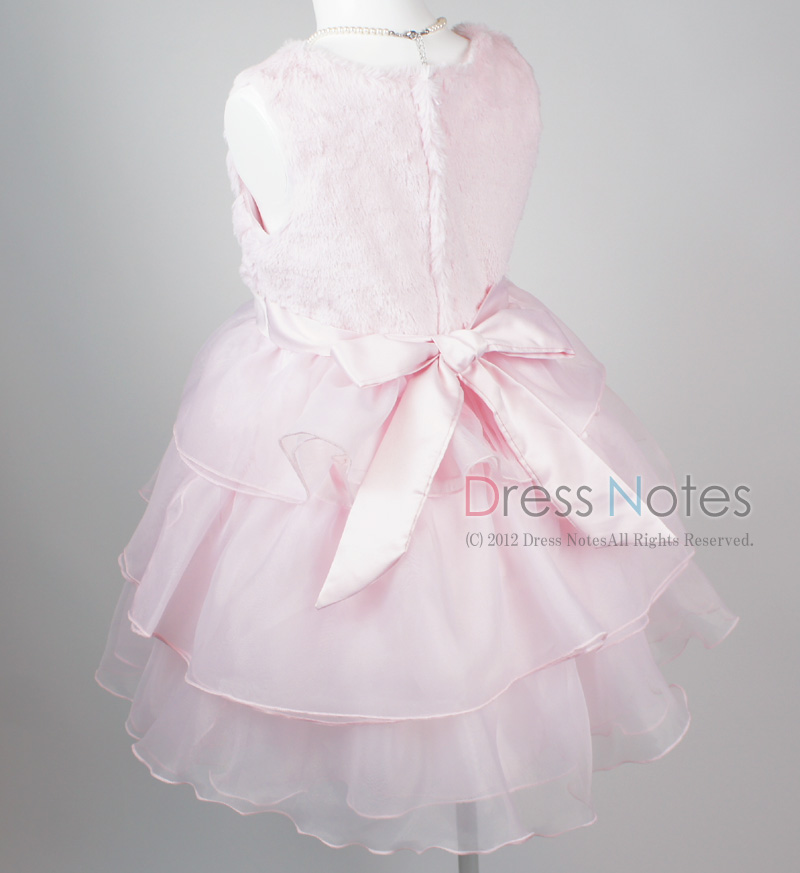 子供ドレス「アルパカドリーム」ピンク　G8009-4