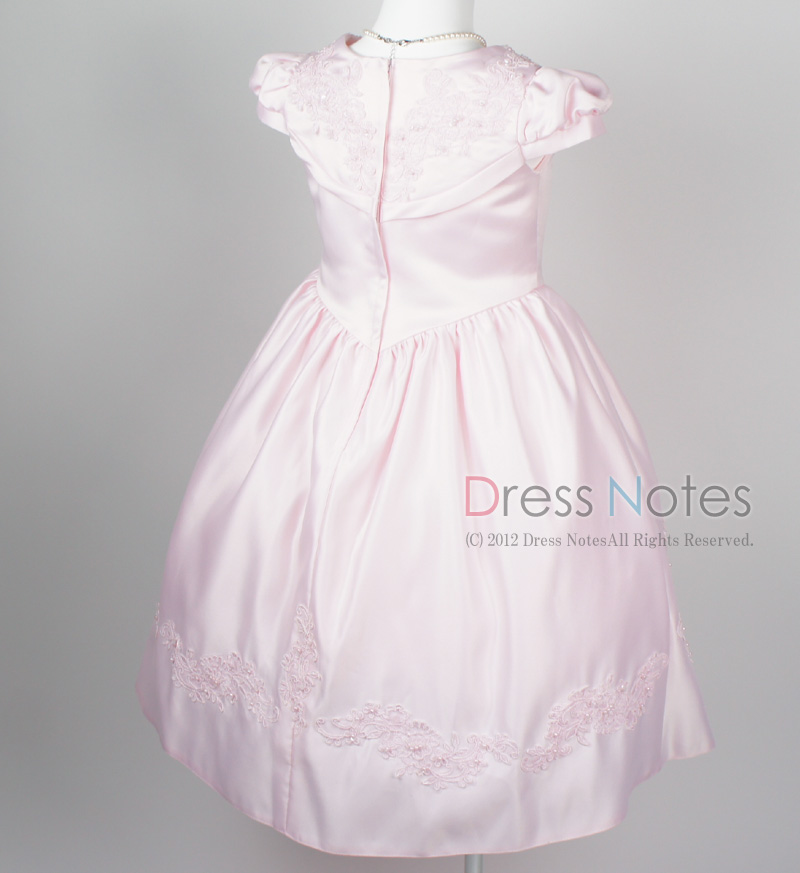 子供ドレス「ウノ」ピンク G8002-1