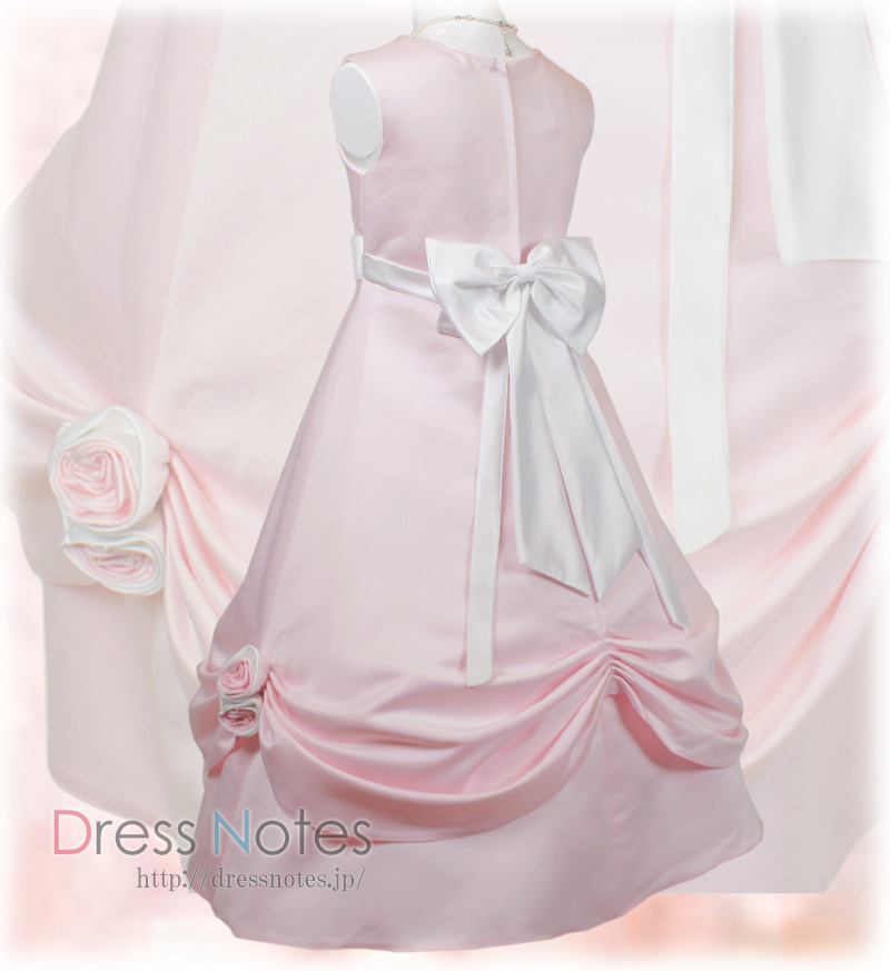 子供ドレス「シャンデリア」ピンク H8012-4