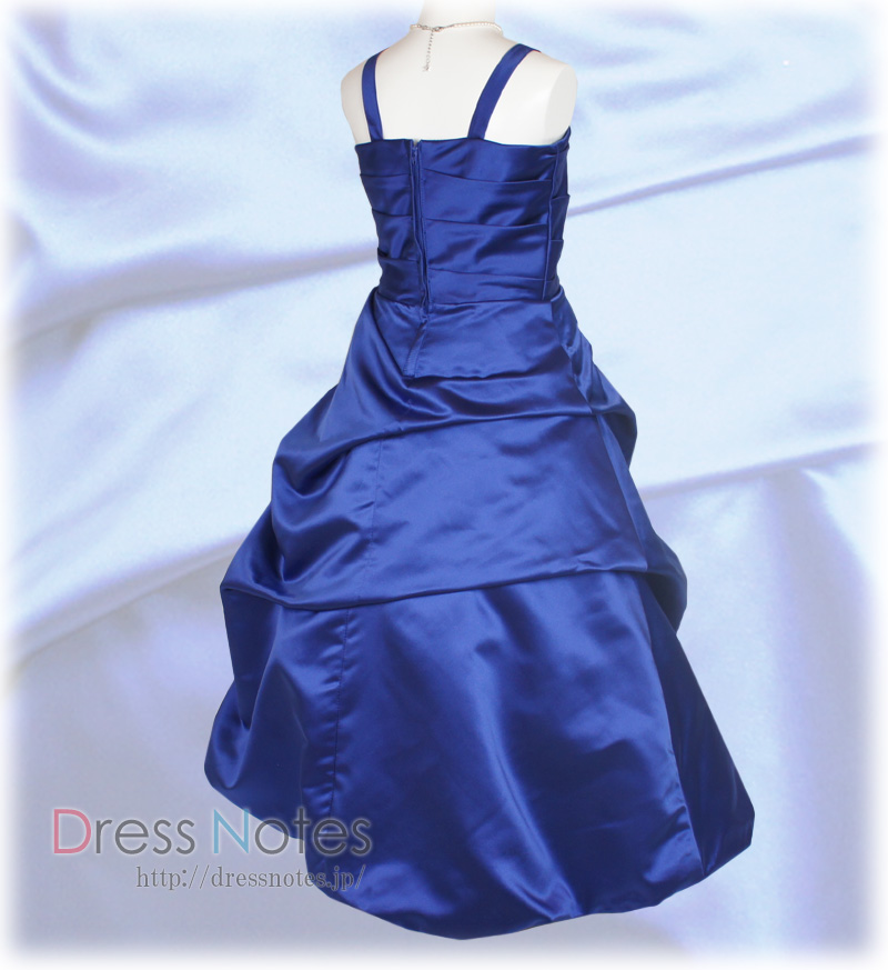 子供ドレス「ロイズ」ロイヤル・ブルー J8001-2