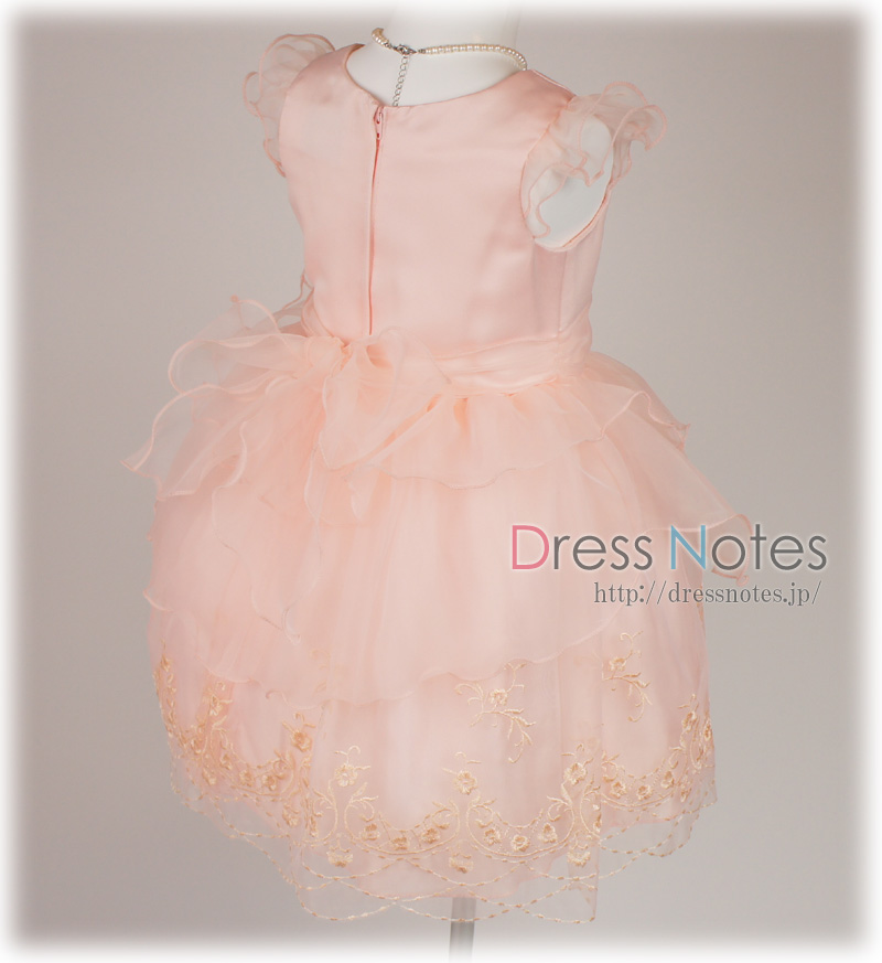 子供ドレス「アラベスク」ピンク G8025-1