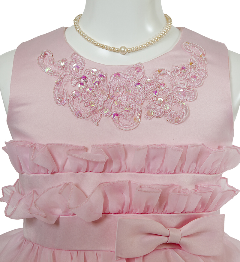 子供ドレス「リエラ」ピンク-2