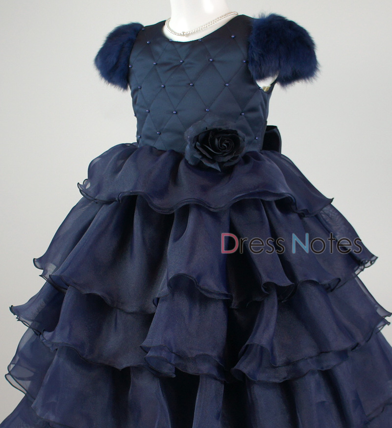 子供ドレス「カンタータ」 ネイビー D8005-5