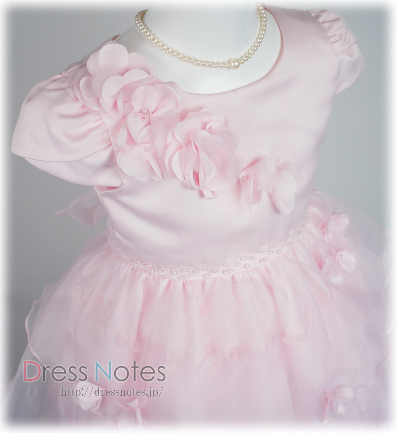 子供ドレス「フローラ・フローラ」ピンク G8018-1