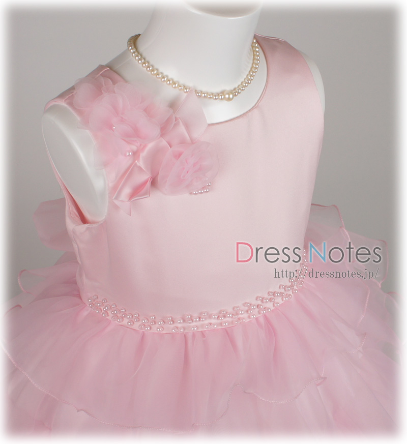 子供ドレス「ジュジアーノ」ピンク G8022-1