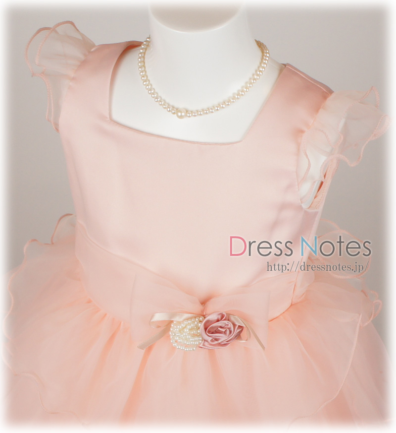 子供ドレス「アラベスク」ピンク G8025-2