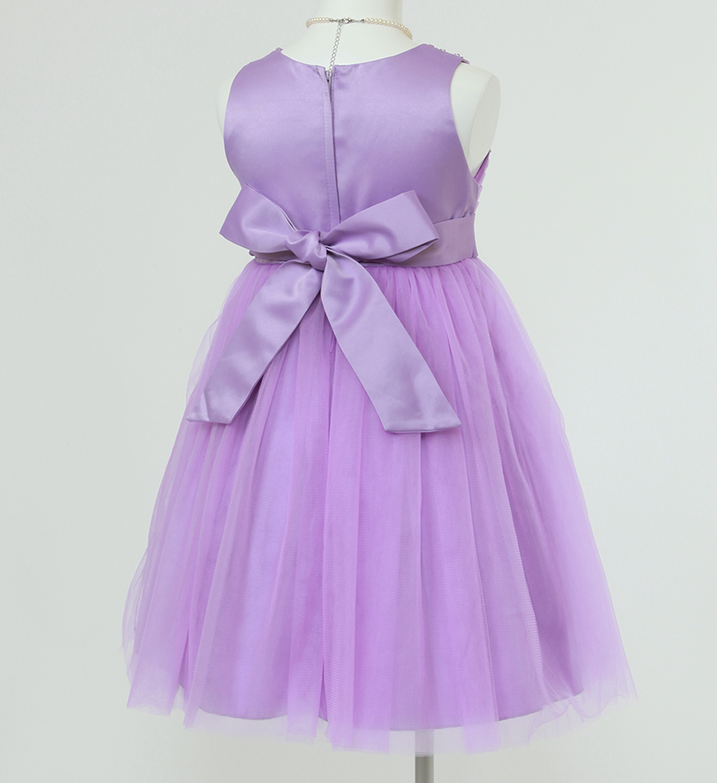 子供ドレス「エチュード」パープル P2003-3
