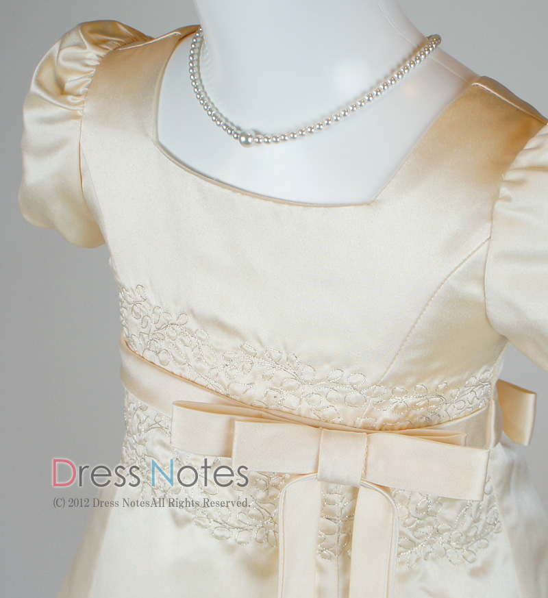 子供ドレス「オラトリオ」アンティックホワイト D8009-2