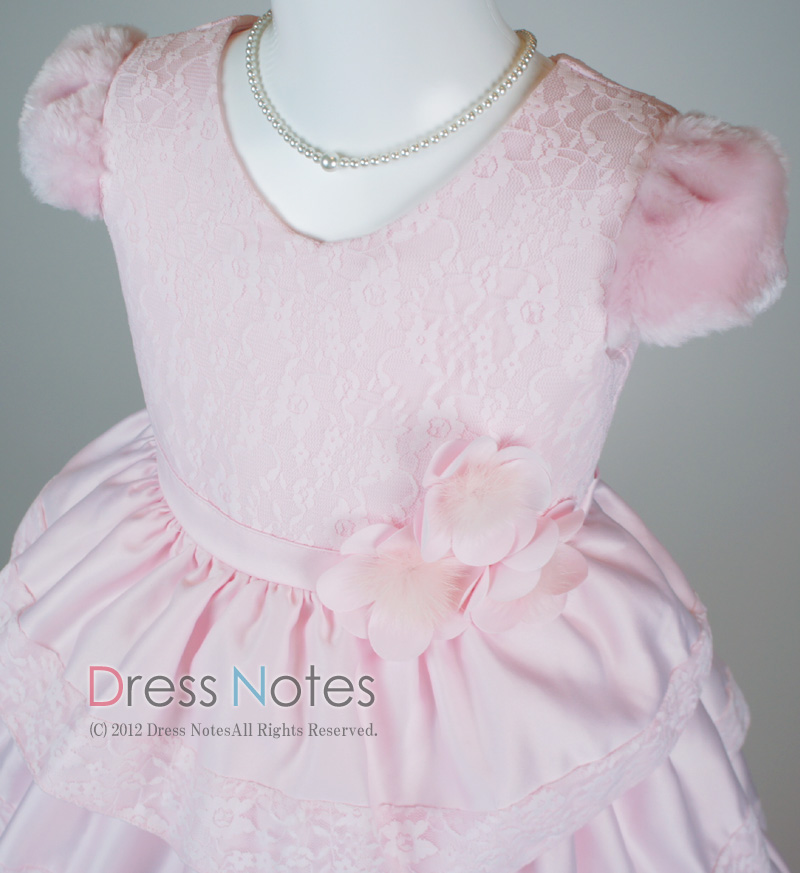 子供ドレス「バラード」ピンク D8019-2