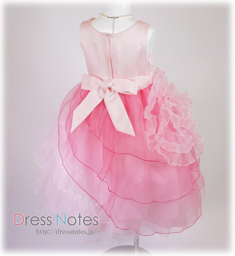 子供ドレス「エントツュッケント」ピンク G8026-6