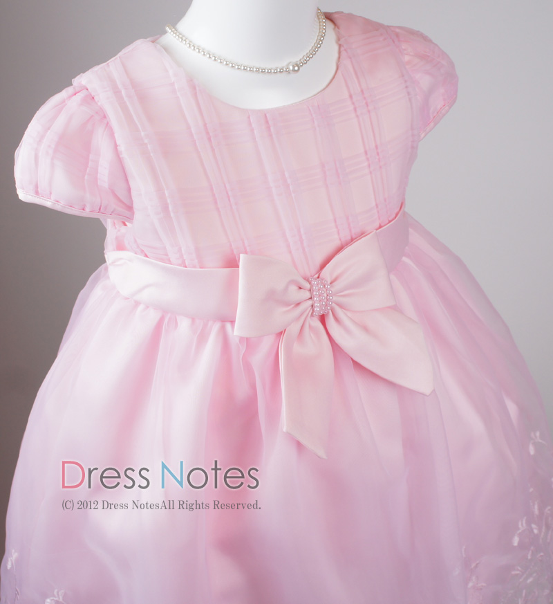 子供ドレス「カノン」ピンク D8012-1