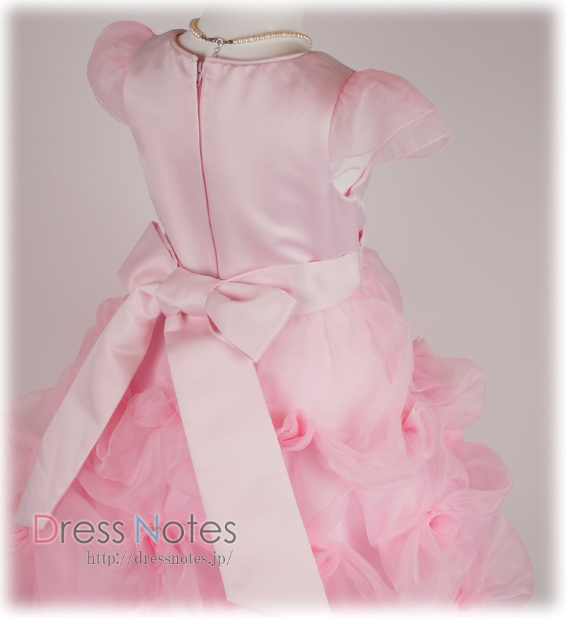 子供ドレス「ハーモニック」ピンク H8014-6