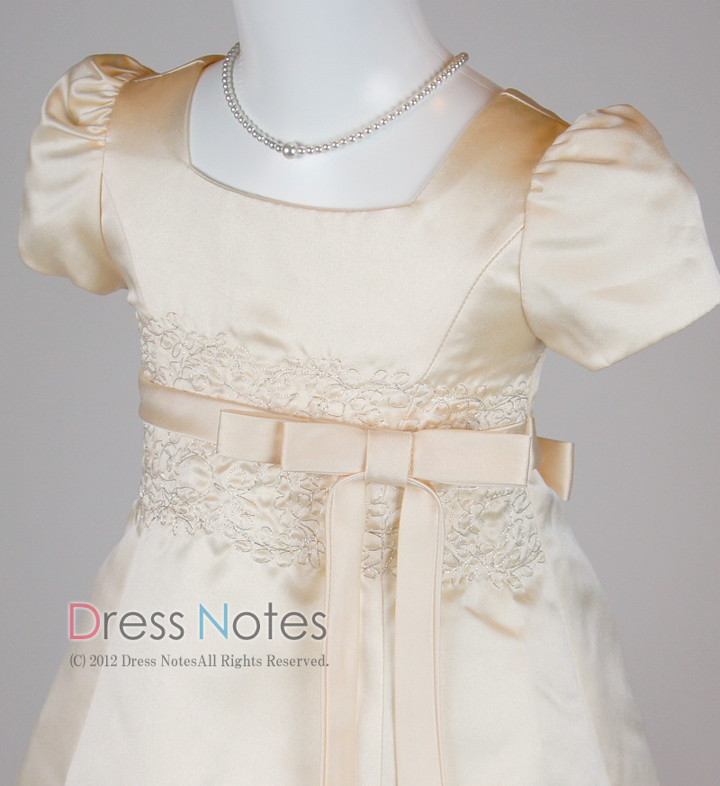 子供ドレス「オラトリオ」アンティックホワイト D8009-1