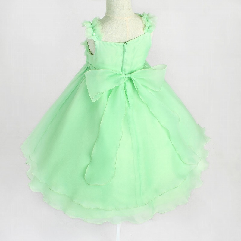 DressNotesのピアノ演奏用ドレス「アイベル２」ライトグリーン dn02_green-2