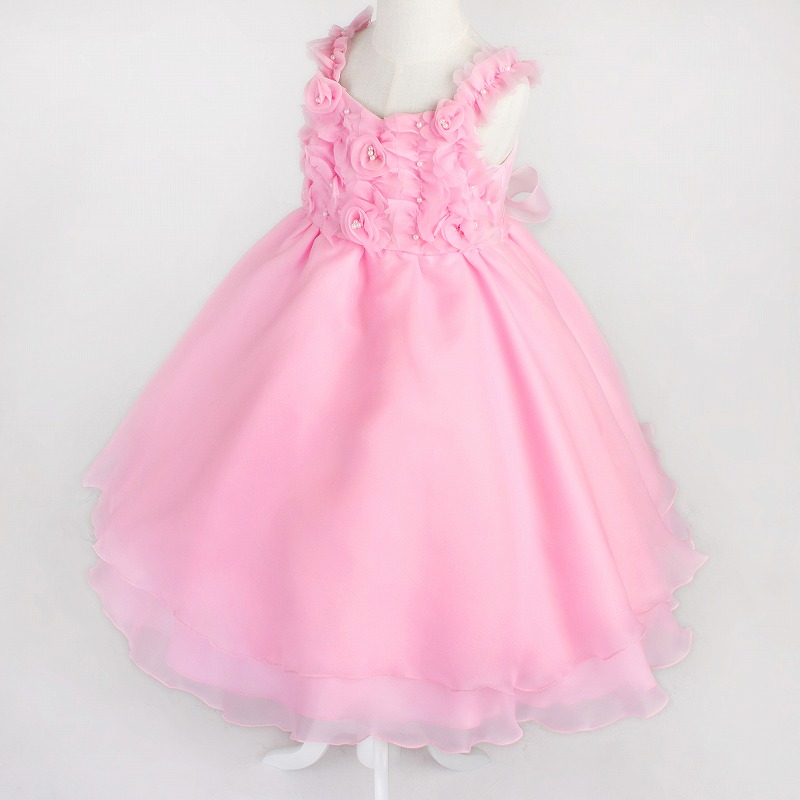 DressNotesのピアノ演奏用ドレス「アイベル２」ピンク dn02_pink-1