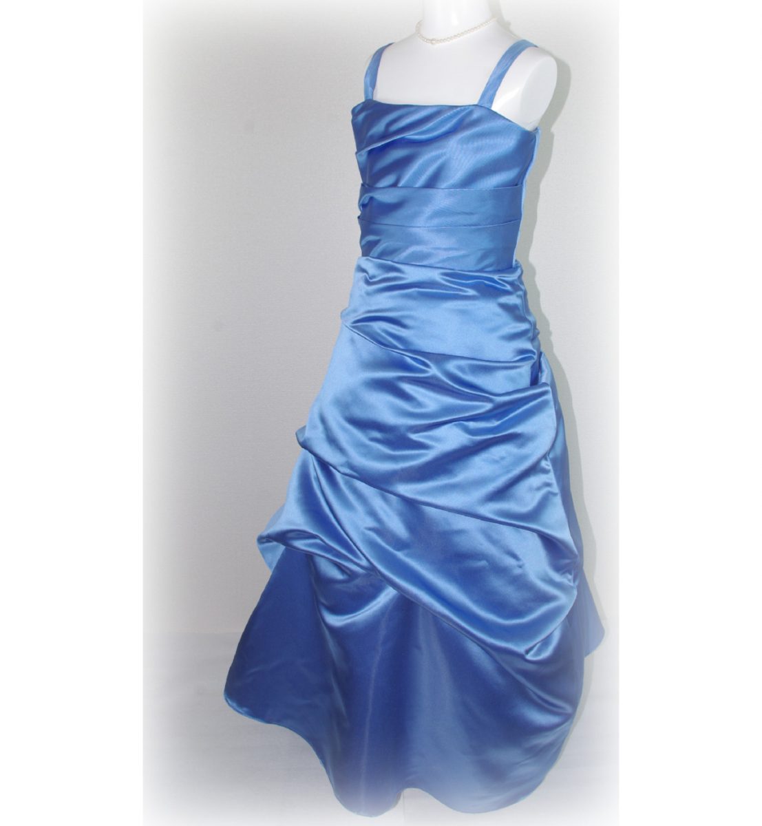 子供ドレス「ロイズ」ノーブル・ブルー J8005-1